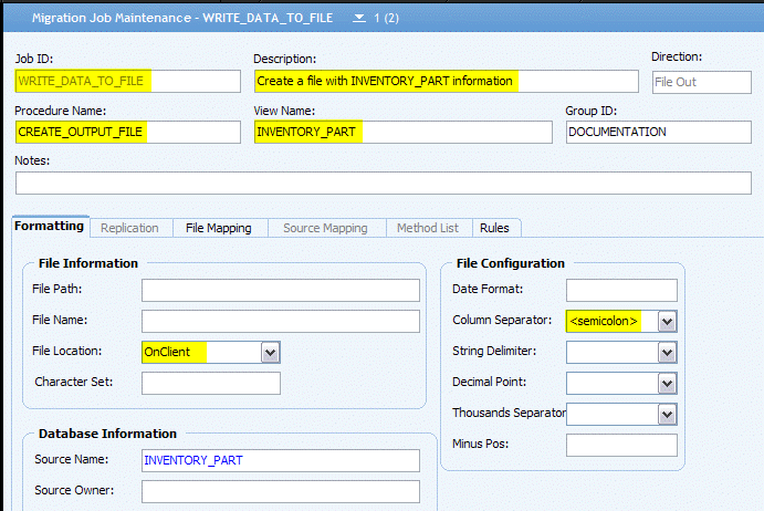 Write Data to File